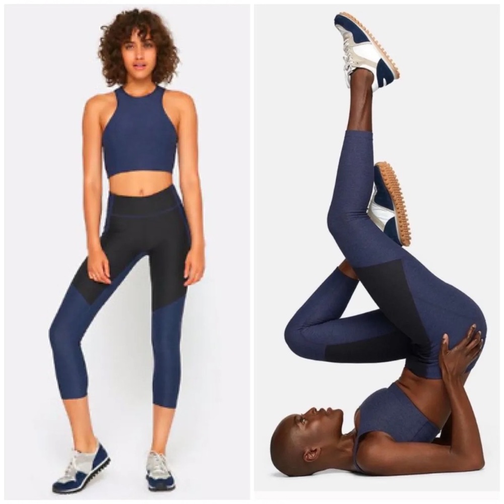 OUTDOOR Voices 3/4 Color Block Leggings